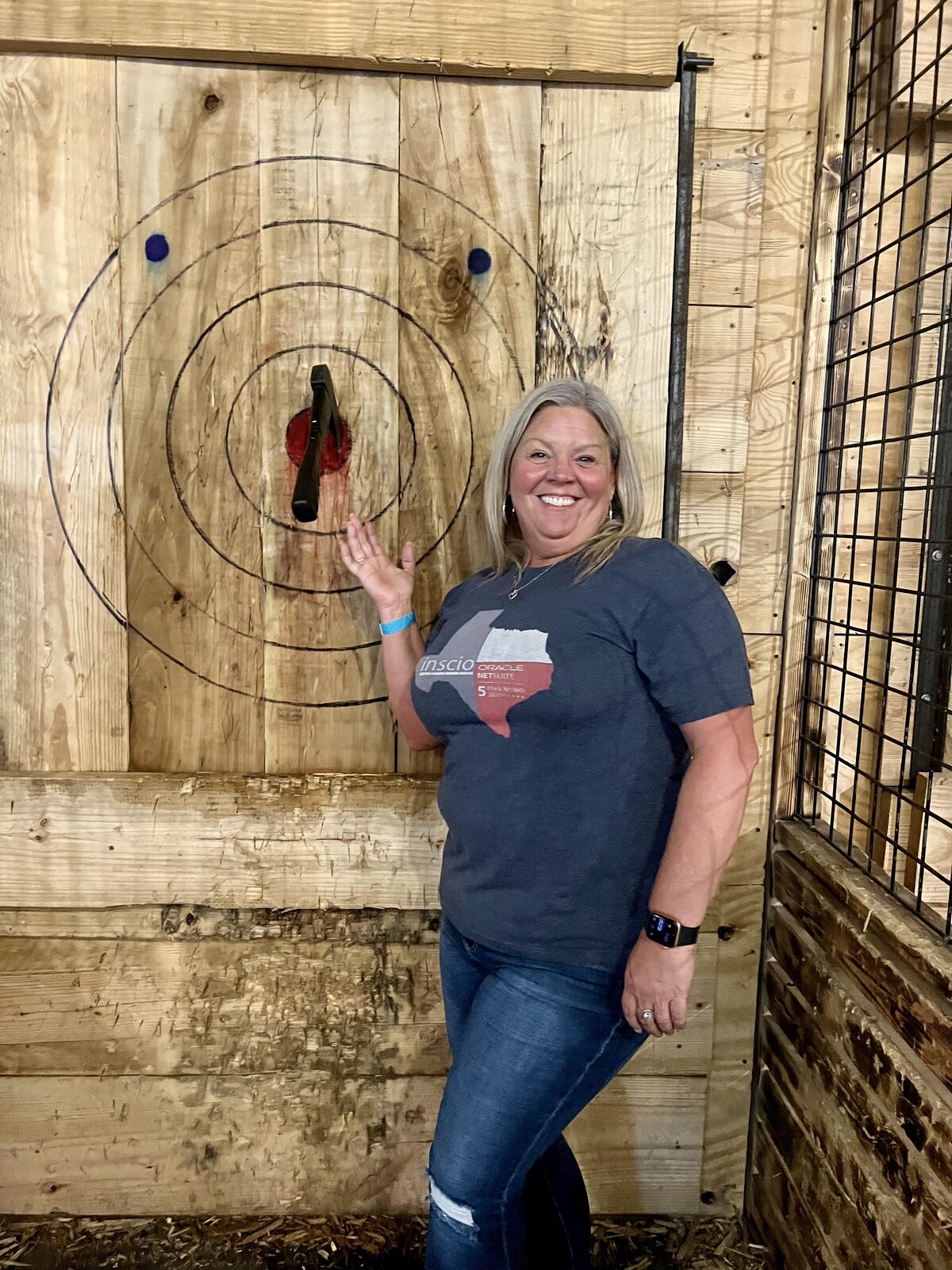 Axe throwing